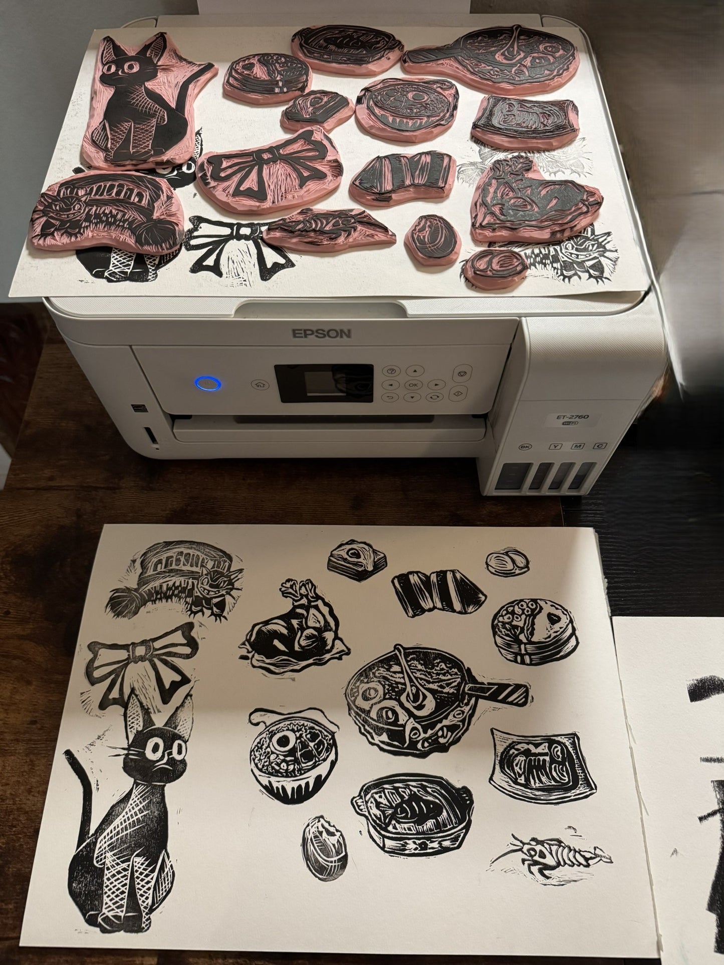 Block-Printed Handmade Half Apron | 24" x 15" Apron Coverage, 78" Adjustable Ties | Choose Your Variant