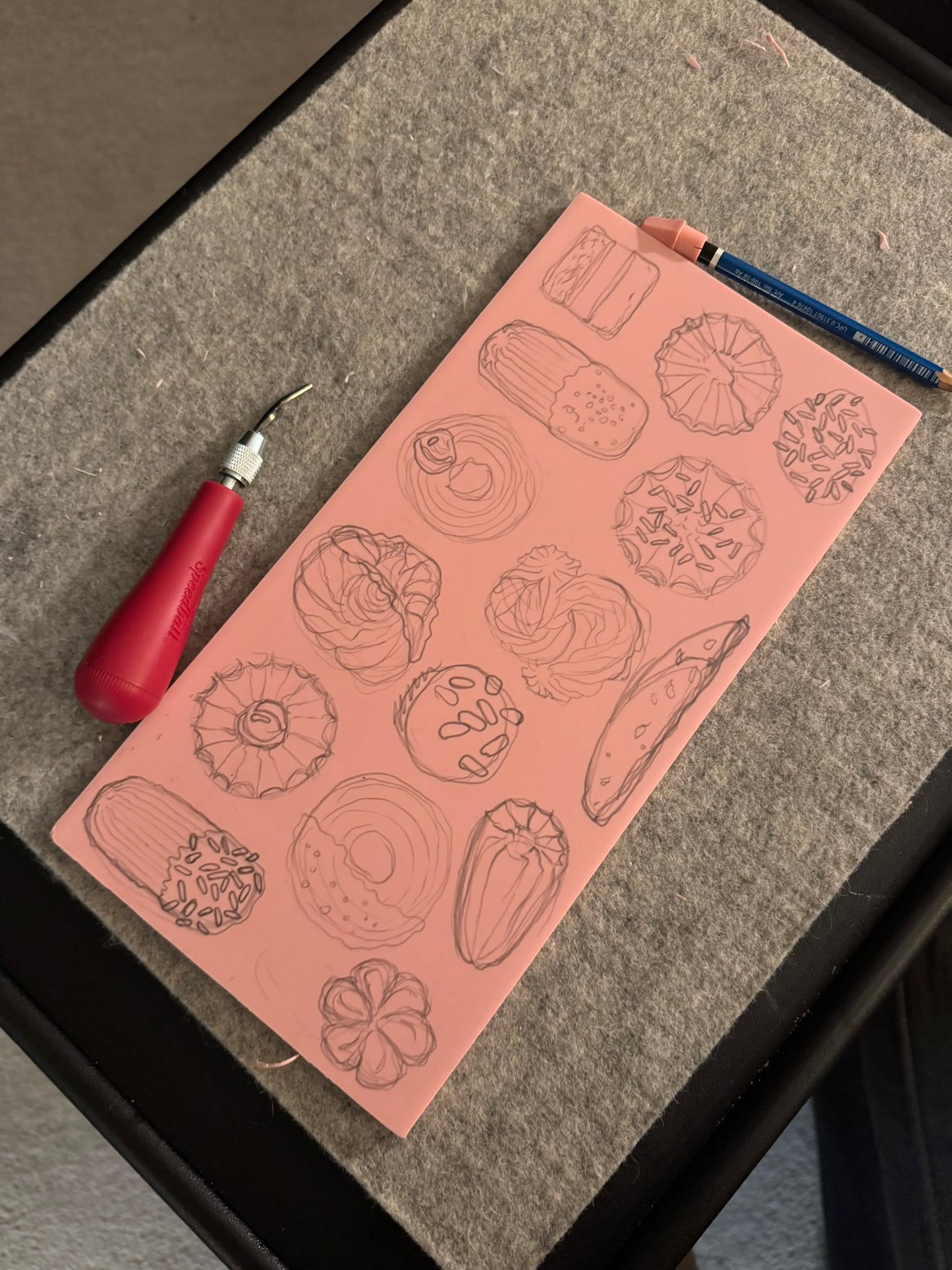 Block-Printed Handmade Half Apron | 24" x 15" Apron Coverage, 78" Adjustable Ties | Choose Your Variant