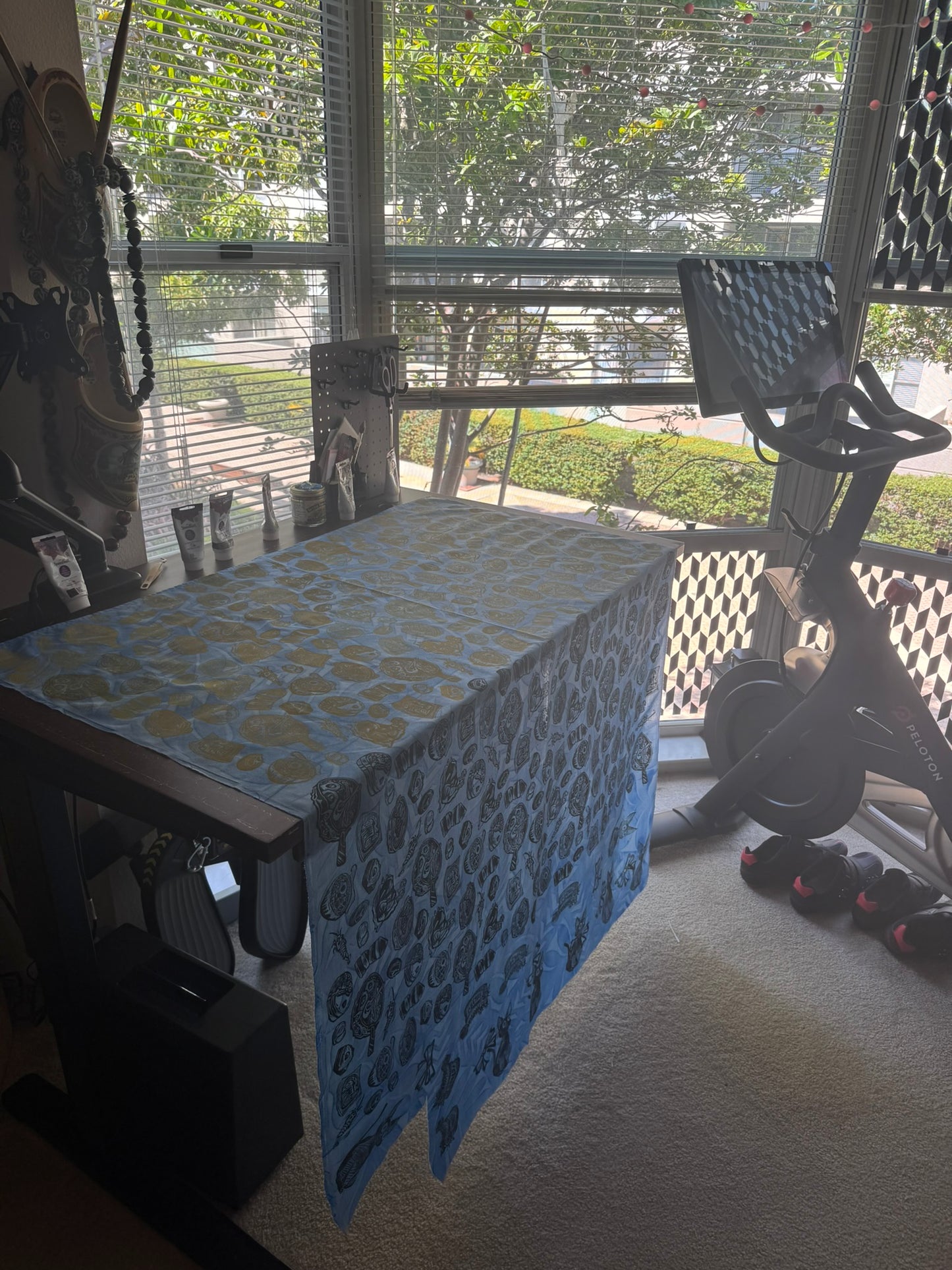 Block-Printed Handmade Half Apron | 24" x 15" Apron Coverage, 78" Adjustable Ties | Choose Your Variant