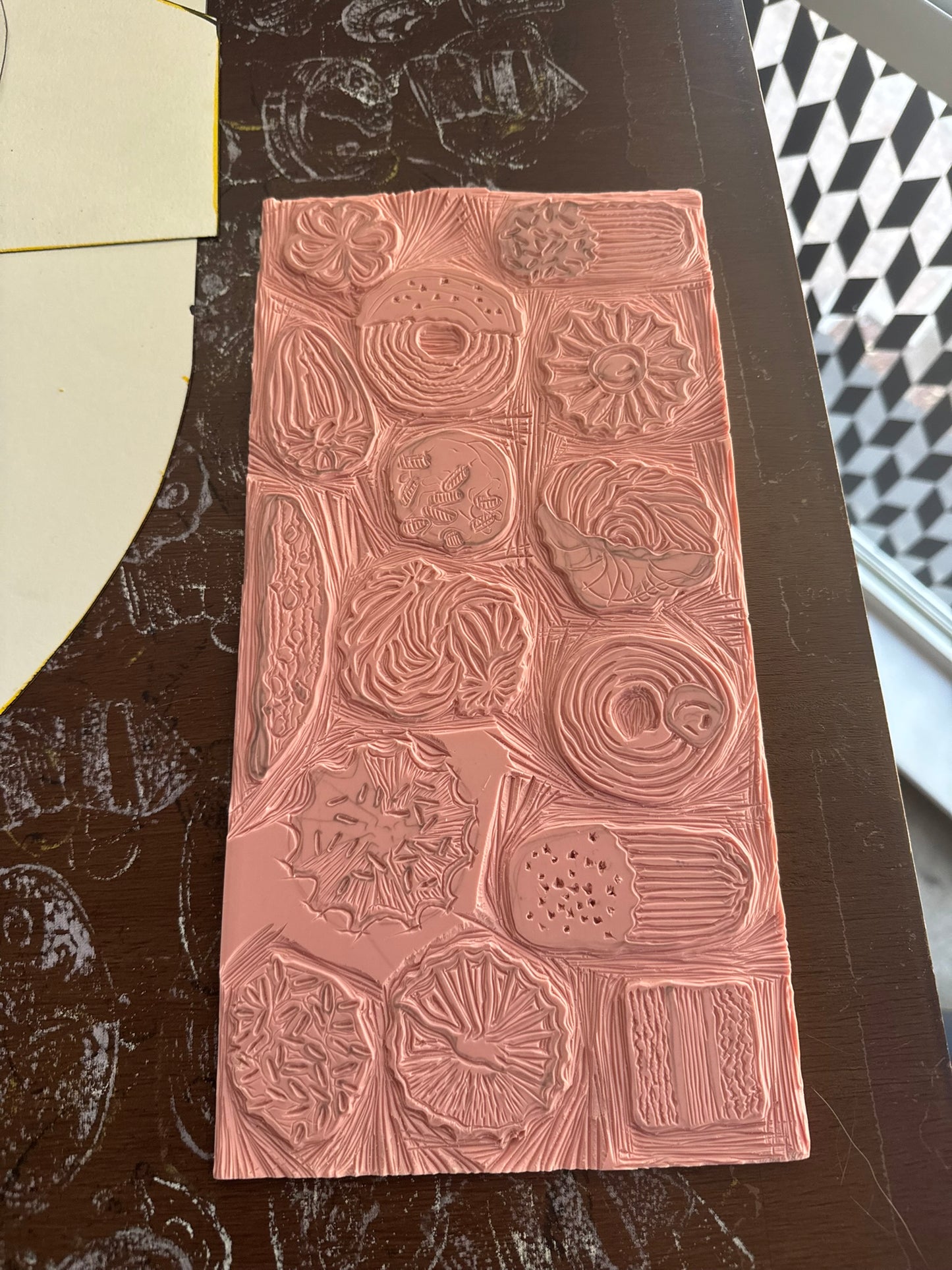 Block-Printed Handmade Half Apron | 24" x 15" Apron Coverage, 78" Adjustable Ties | Choose Your Variant