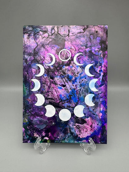 Moon Phase Screenprint | 5" x 7"  Original | Choose Your Variant