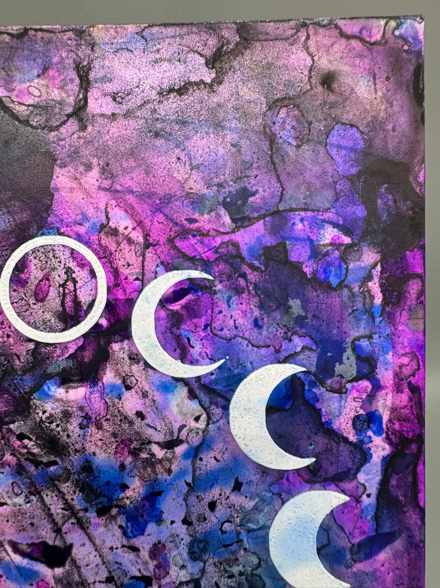 Moon Phase Screenprint | 5" x 7"  Original | Choose Your Variant