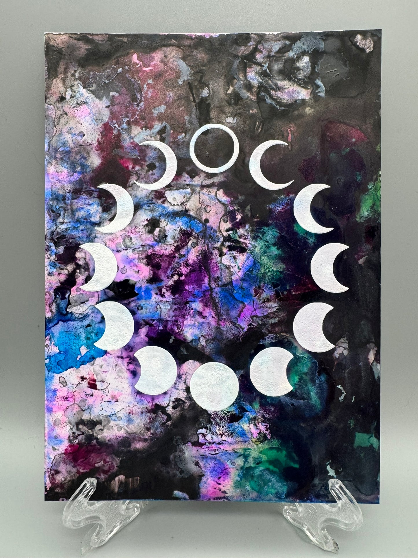 Moon Phase Screenprint | 5" x 7"  Original | Choose Your Variant