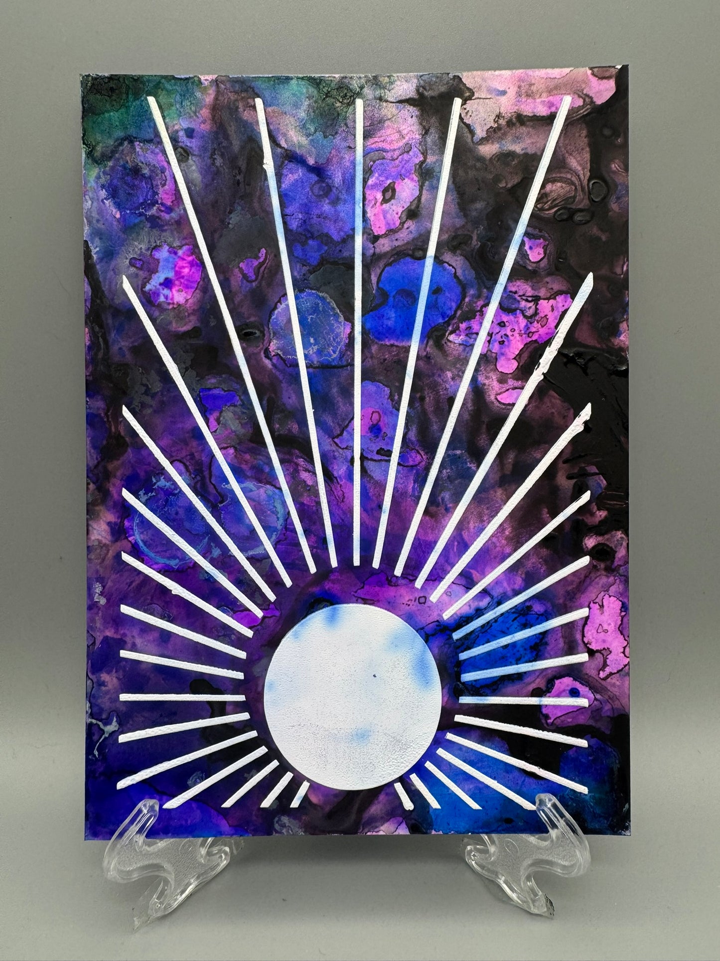 Sun Ray Screenprint | 5" x 7"  Original | Choose Your Variant