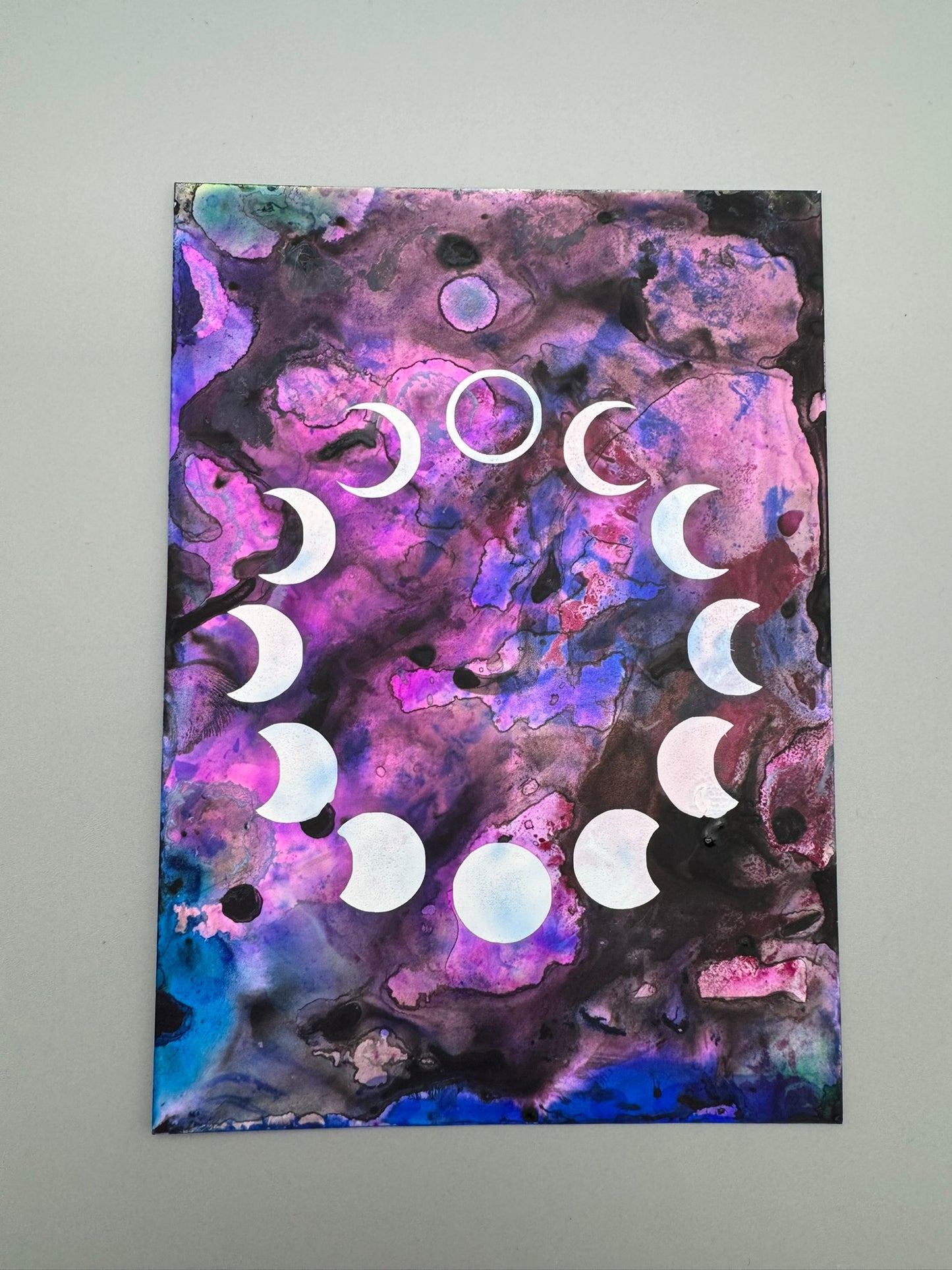 Moon Phase Screenprint | 5" x 7"  Original | Choose Your Variant