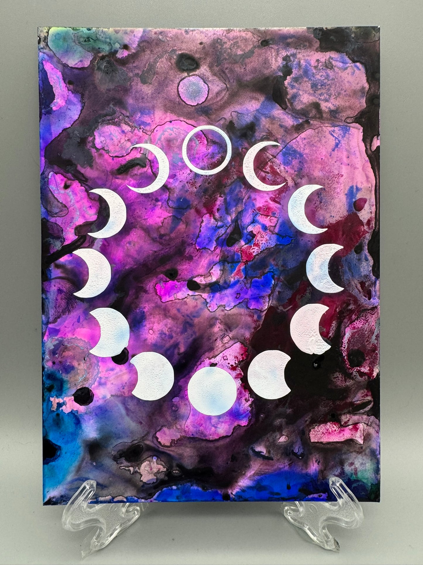 Moon Phase Screenprint | 5" x 7"  Original | Choose Your Variant