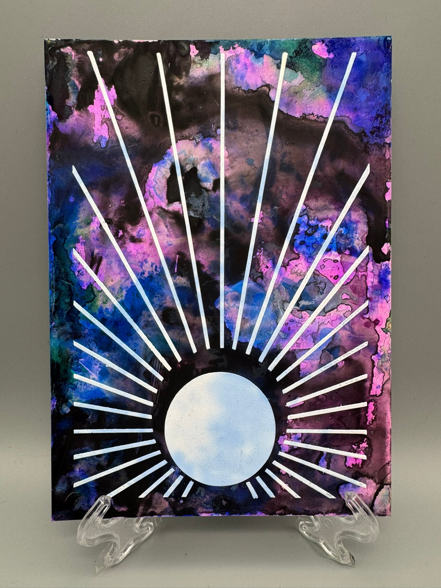 Sun Ray Screenprint | 5" x 7"  Original | Choose Your Variant