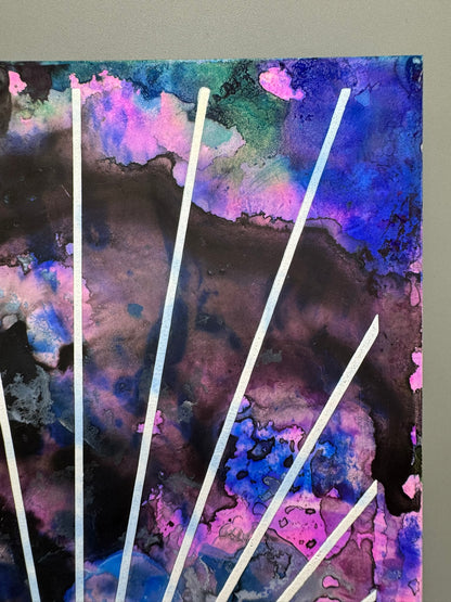 Sun Ray Screenprint | 5" x 7"  Original | Choose Your Variant