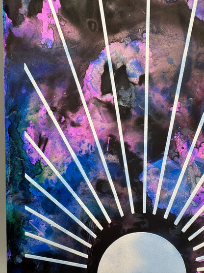 Sun Ray Screenprint | 5" x 7"  Original | Choose Your Variant