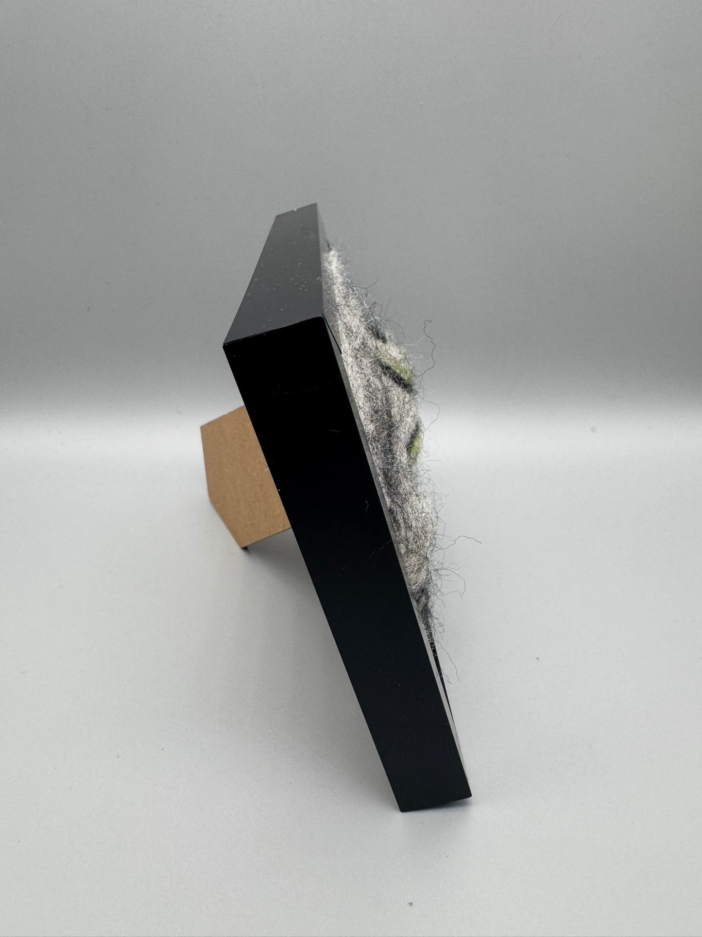 Trippy Felted Eye | 4" x 6" Original