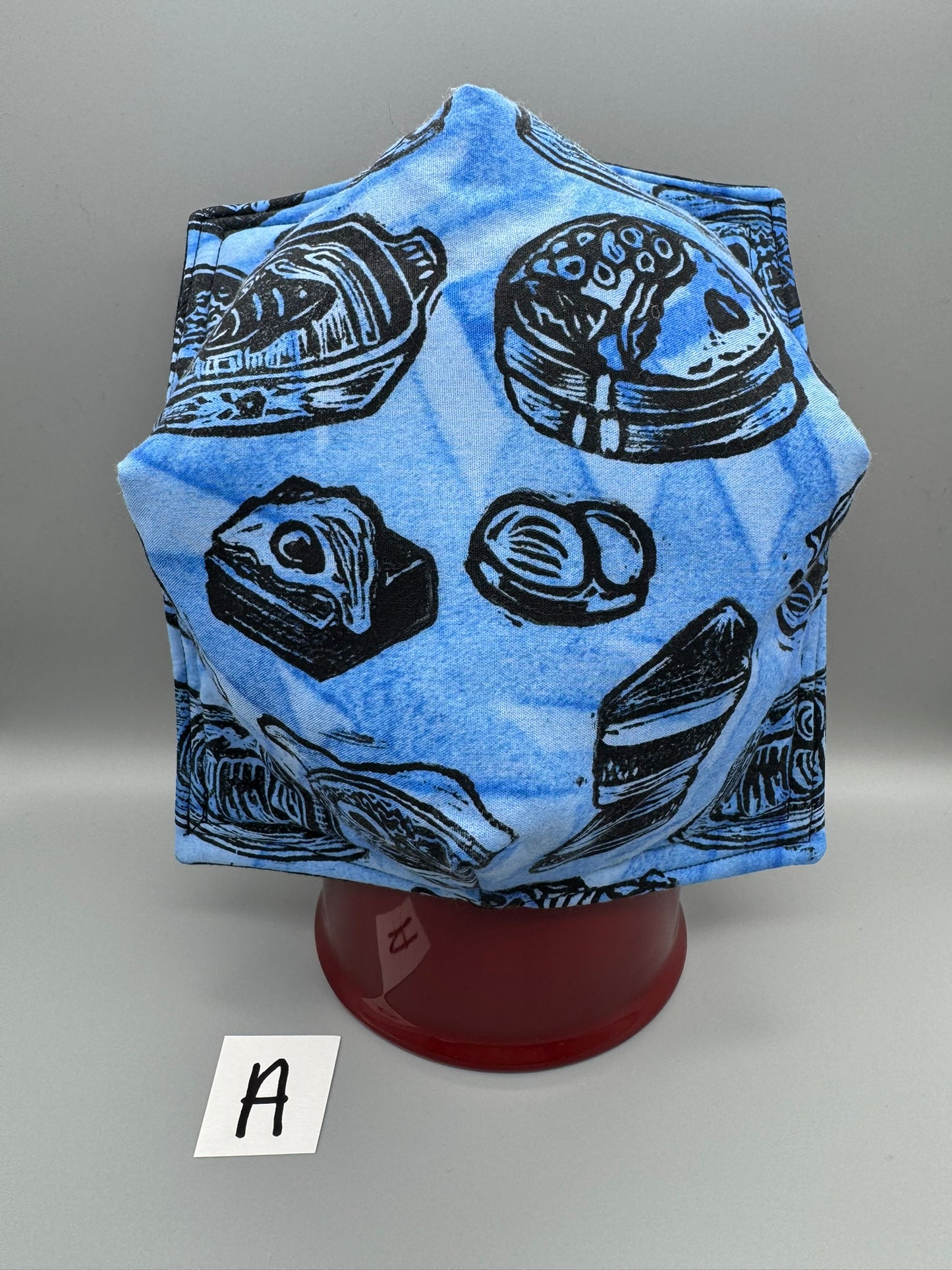 Block-Printed Handmade Soft Bowl or Bowl Koozie | Small - 4.5" Inner Diameter | Choose Your Variant