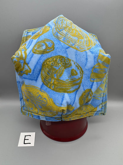 Block-Printed Handmade Soft Bowl or Bowl Koozie | Small - 4.5" Inner Diameter | Choose Your Variant