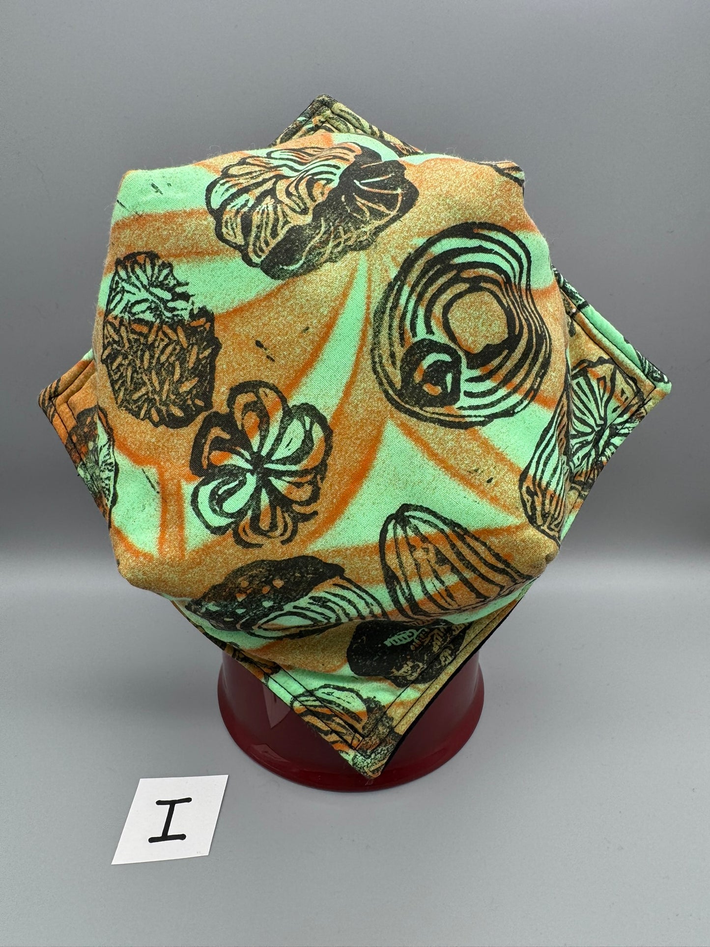 Block-Printed Handmade Soft Bowl or Bowl Koozie | Small - 4.5" Inner Diameter | Choose Your Variant