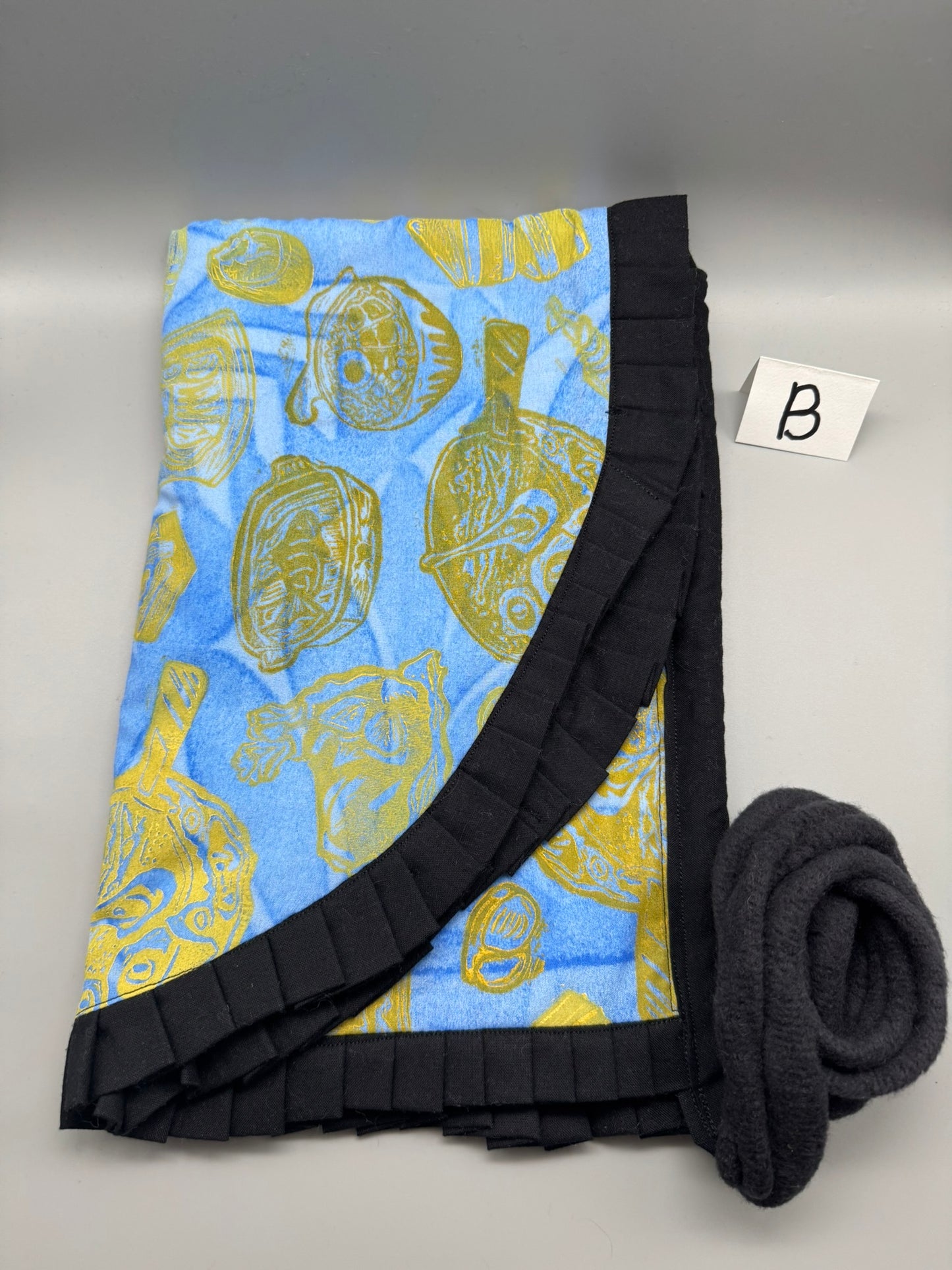 Block-Printed Handmade Half Apron | 24" x 15" Apron Coverage, 78" Adjustable Ties | Choose Your Variant