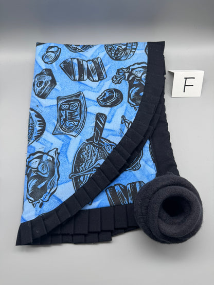 Block-Printed Handmade Half Apron | 24" x 15" Apron Coverage, 78" Adjustable Ties | Choose Your Variant