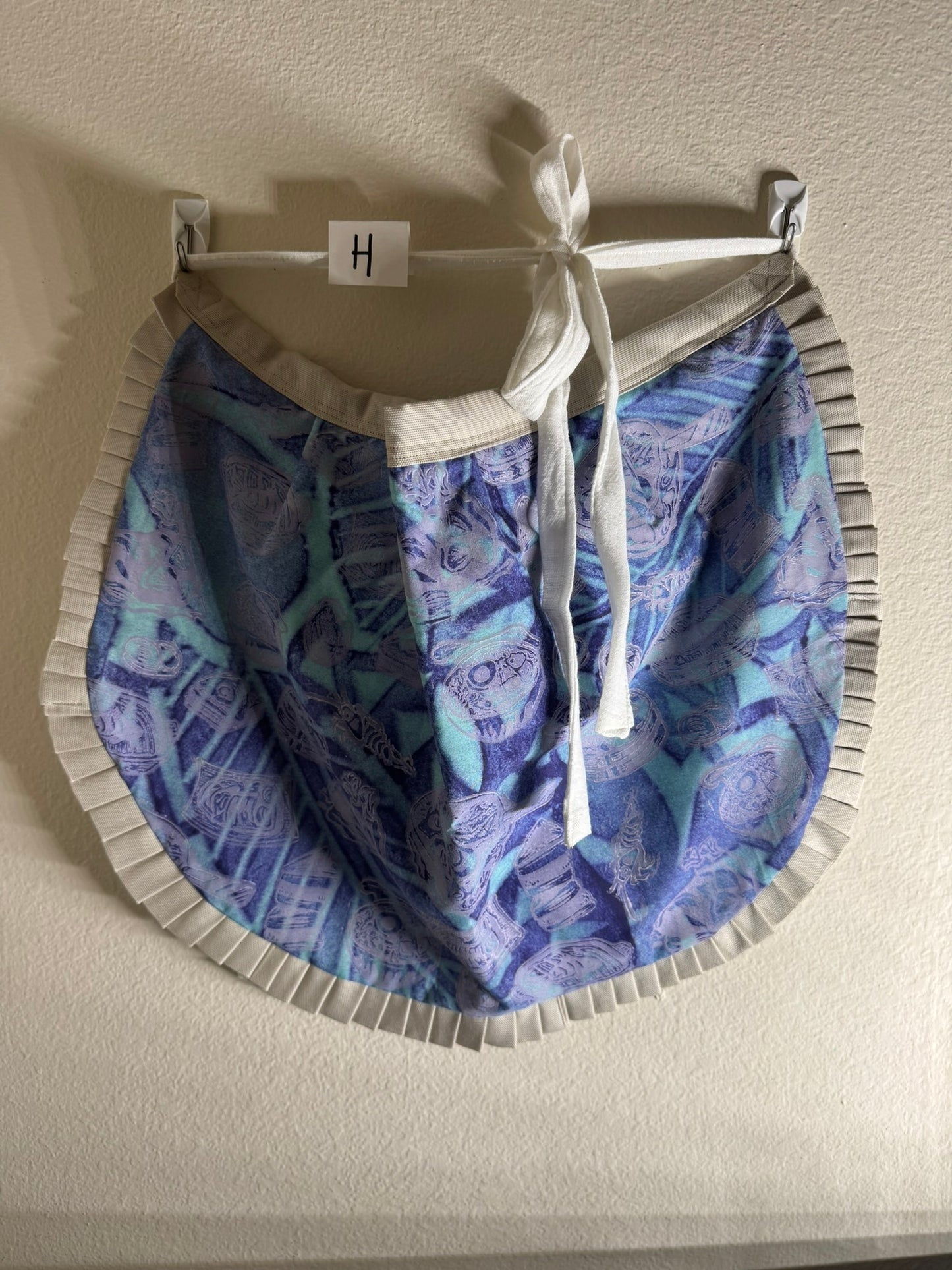 Block-Printed Handmade Half Apron | 24" x 15" Apron Coverage, 78" Adjustable Ties | Choose Your Variant