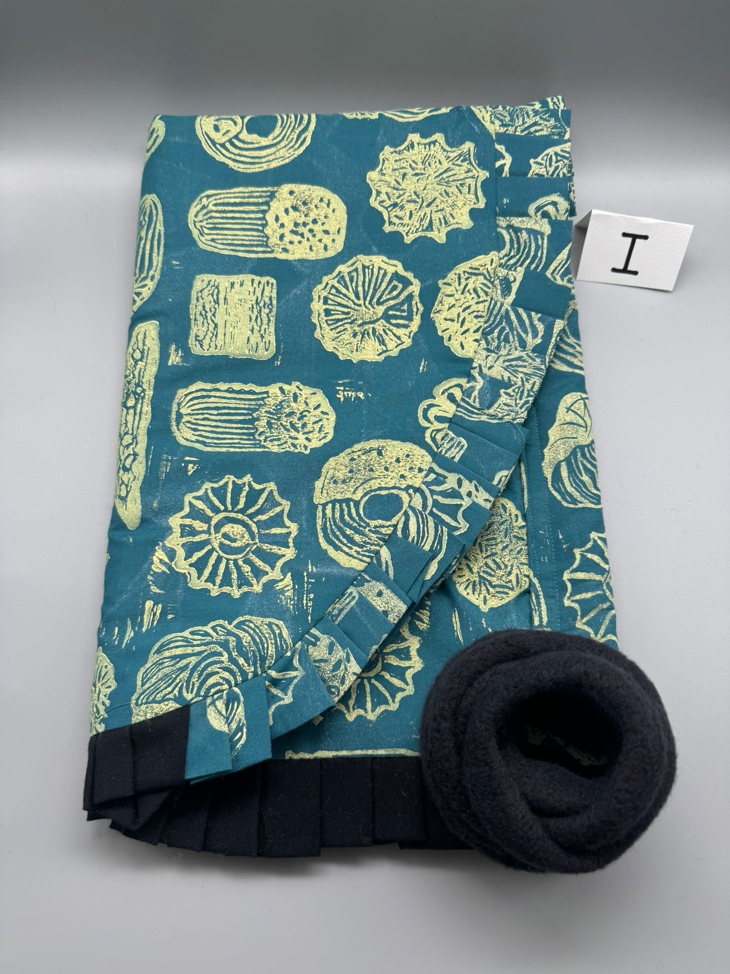 Block-Printed Handmade Half Apron | 24" x 15" Apron Coverage, 78" Adjustable Ties | Choose Your Variant