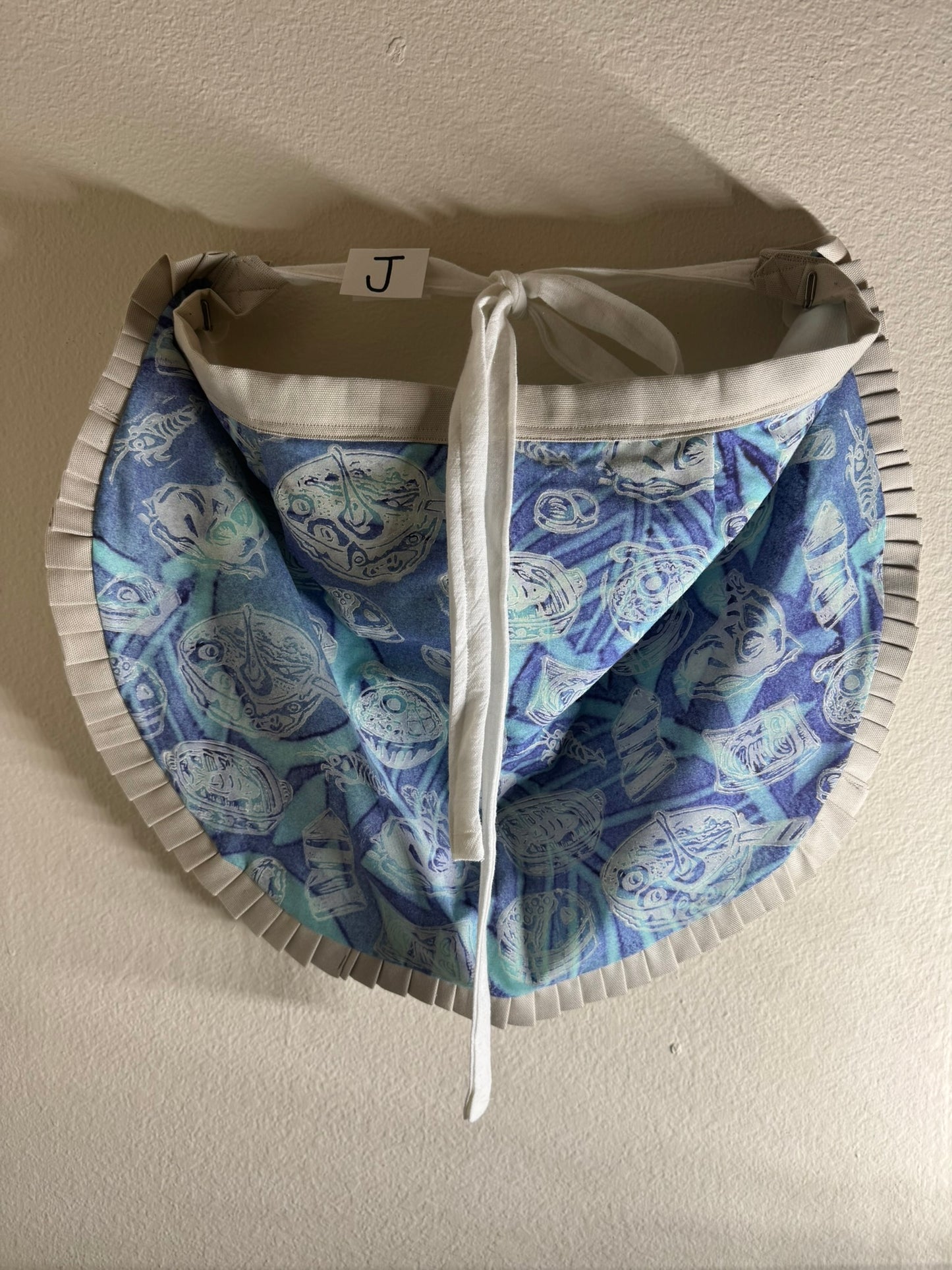 Block-Printed Handmade Half Apron | 24" x 15" Apron Coverage, 78" Adjustable Ties | Choose Your Variant